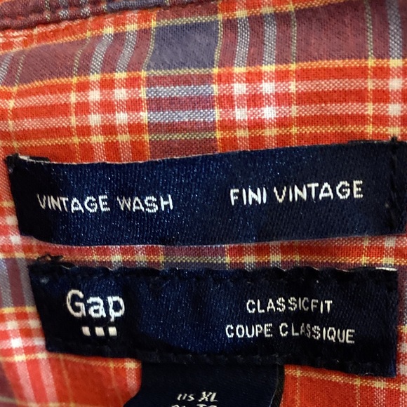 Gap Vintage Wash classic fit size XL - Picture 4 of 13